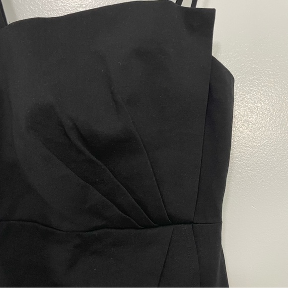 Lulus Drinks On Me Black Sleeveless Pleated Bodycon Dress Small - Picture 9 of 15
